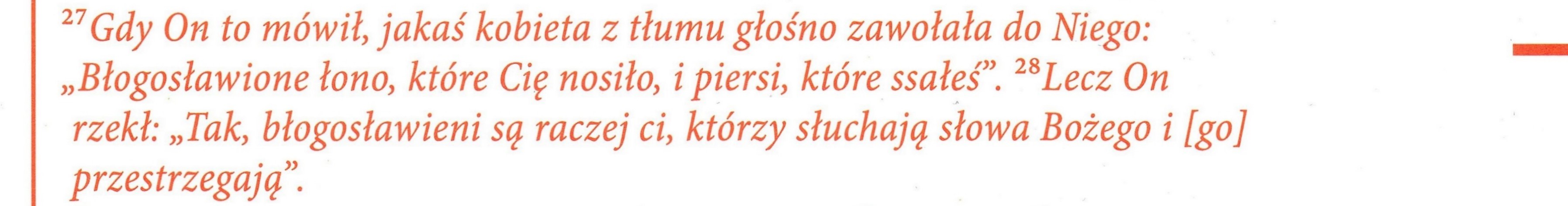 Ewangelia wg św. Łukasza. Wyd. W drodze