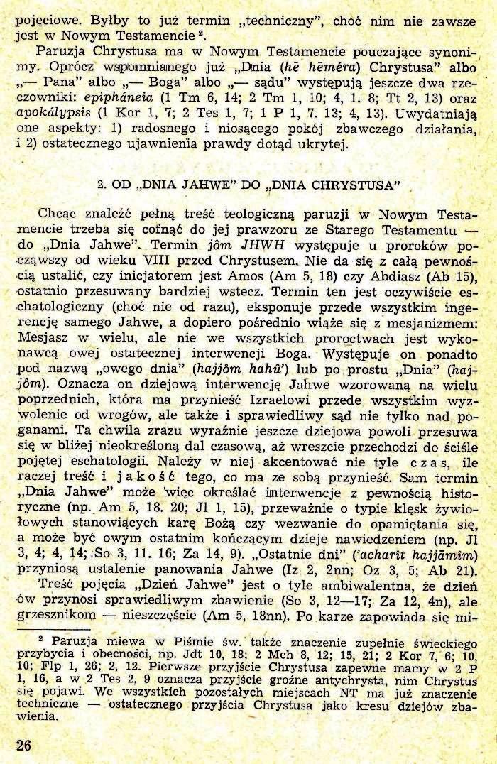 Eschatologia biblijna Nowego Testamentu