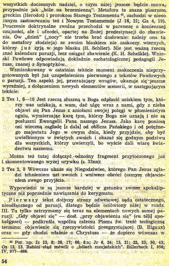 Eschatologia biblijna Nowego Testamentu