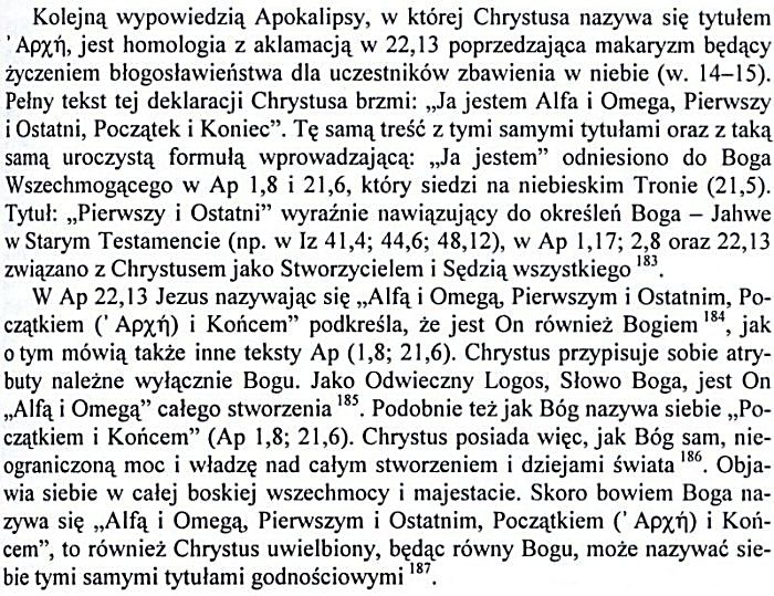 Jezus Chrystus jako Arche