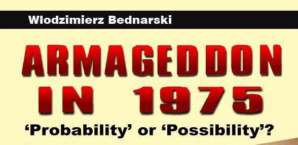 Armageddon in 1975 probability or possibility