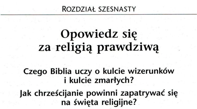 Czego naprawdę uczy Biblia