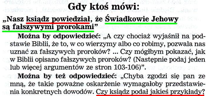 Prowadzenie rozmów na podstawie Pism