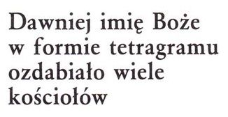 Imię Boże, które pozostanie na zawsze