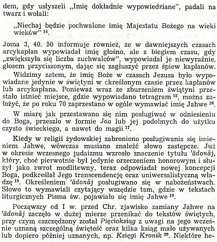 Communio Imię Boga