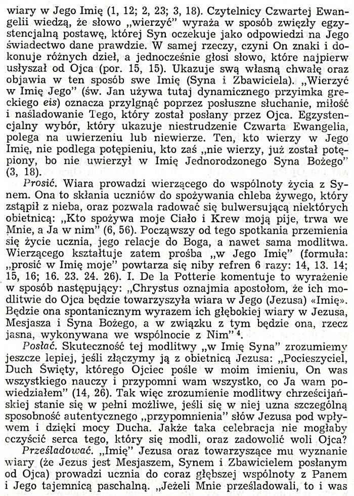 Communio Imię Boga