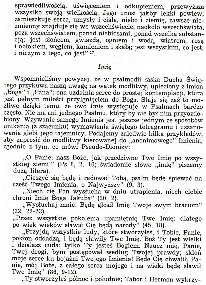 Communio Imię Boga