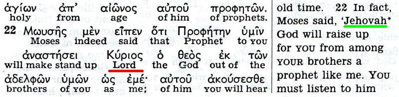The Kingdom Interlinear Translation of the Greek Scriptures (Pisma Greckie w międzywierszowym przekładzie Królestwa)