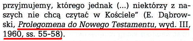 Całe Pismo jest natchnione przez Boga i pożyteczne