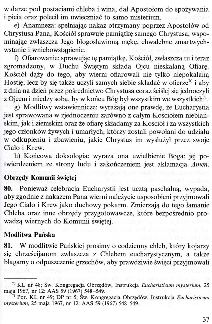 Ogólne wprowadzenie do Mszału Rzymskiego