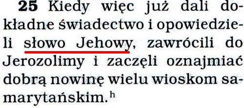 Pismo Święte w Przekładzie Nowego Świata