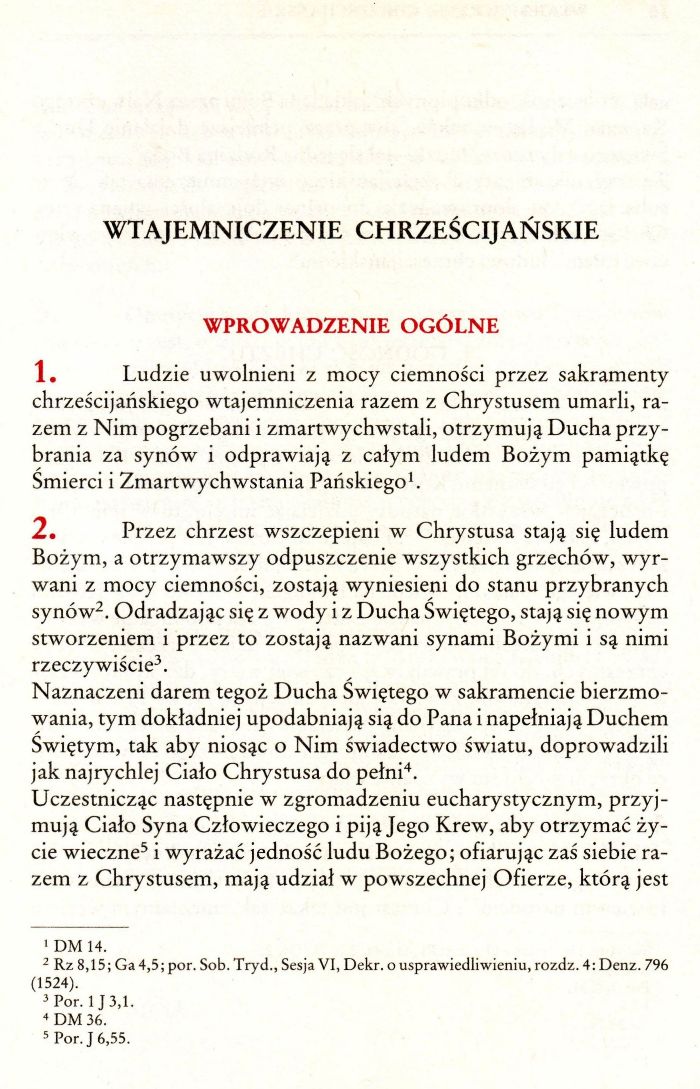 Obrzędy chrztu dzieci