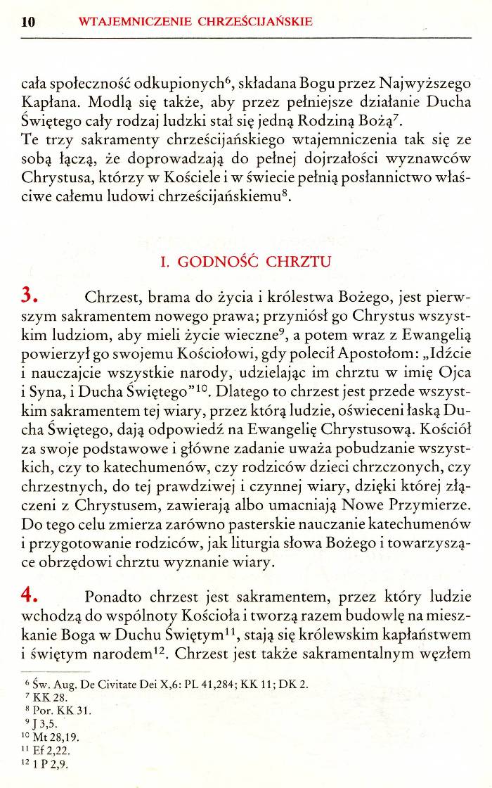 Obrzędy chrztu dzieci