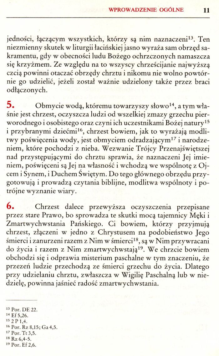 Obrzędy chrztu dzieci
