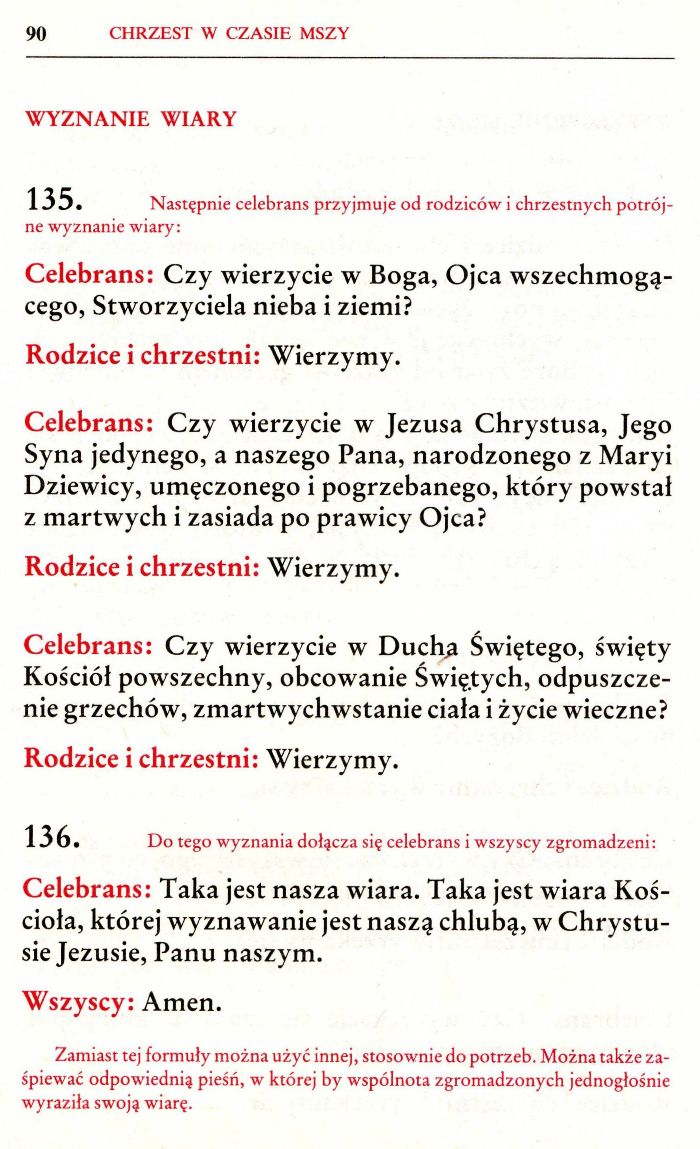 Obrzędy chrztu dzieci