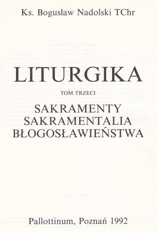 Liturgika III