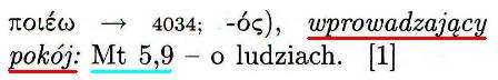 Wielki Słownik Grecko-Polski Vocatio