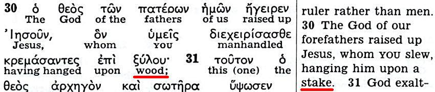The Kingdom Interlinear Translation of the Greek Scriptures (Pisma Greckie w międzywierszowym przekładzie Królestwa)