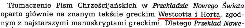 Chrześcijańskie Pisma Greckie w Przekładzie Nowego Świata