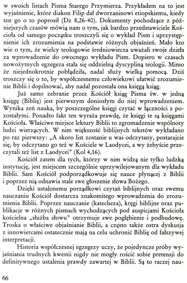 Czytać Biblię ale jak?