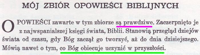 Mój zbiór opowieści biblijnych
