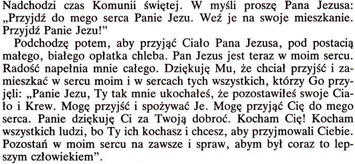Pozwólcie dzieciom przyjść do mnie