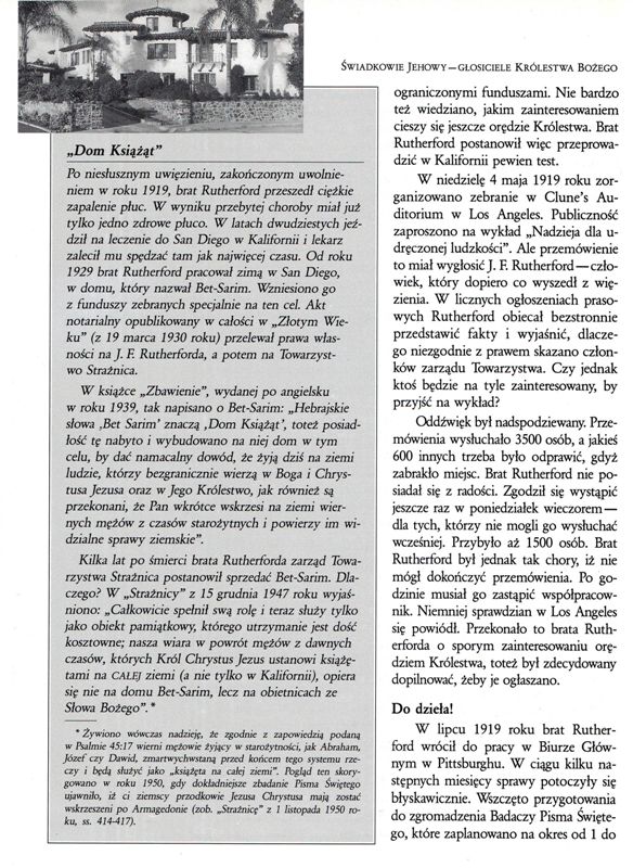 Świadkowie Jehowy głosiciele królestwa Bożego, wyd. 1995