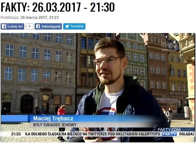 TVP 3 Wrocław Manifestacja