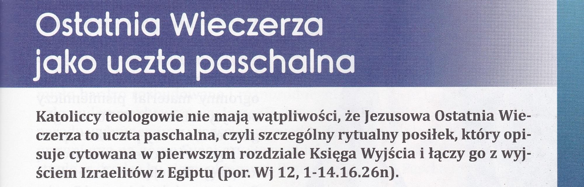 Wszystko o Eucharystii