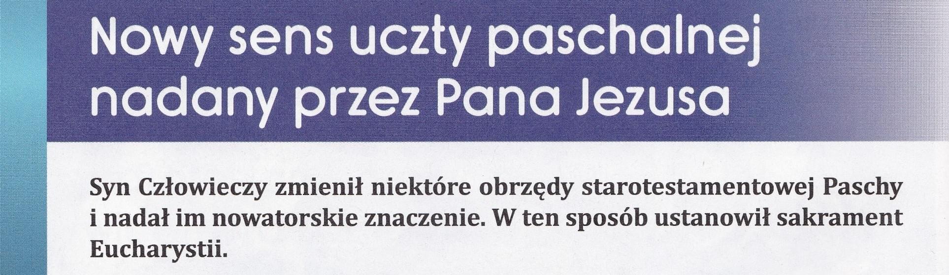 Wszystko o Eucharystii
